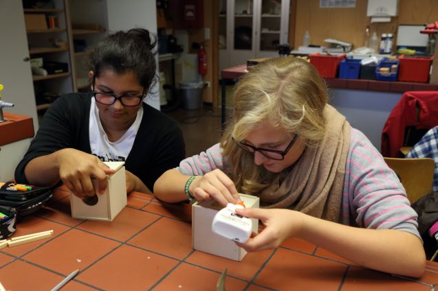 Zuammenbau des Kameragehäuses