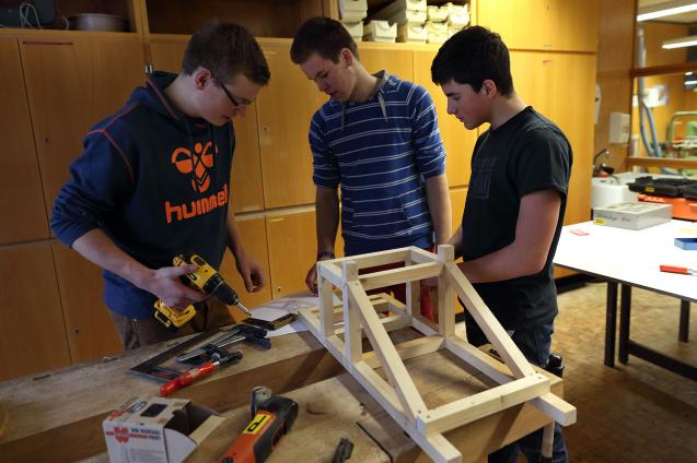 Bau eines Römerkrans