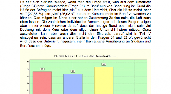 Schlussbericht zur Absolventenbefragung ist online Schlussbericht zur Absolventenbefragung ist online