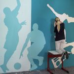 Neugestaltung des Turnhallengangs