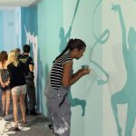 Neugestaltung des Turnhallengangs