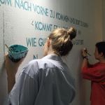 Neugestaltung des Turnhallengangs