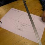 Zifferblatt für dieSonnenuhr