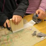 Zusammenkleben der Brettchen