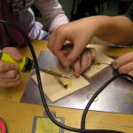 Verzinnen zweier Kontakte