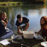 Gewässergütebestimmung an der Brenz in Mergelstetten