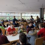 Mittagessen in der Mensa