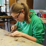 Letzte Arbeit am Endprodukt