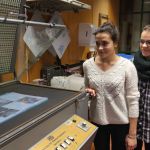 Druckfolie im Kontaktkopierer