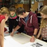 Sichtung und Vorbereitung der Druckfolien