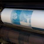 Entstehung des ersten Prints Im Offset-Drucker