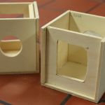 Die "Rohkonstruktion" des Kameragehäuses