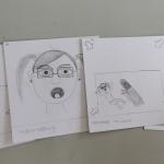 Ausschnitt aus einem Storyboard