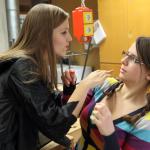 Eine "Vampirszene" im Stop-Motion-Film