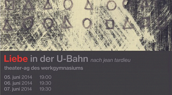 Liebe in der U-Bahn nach Jean Tardieu