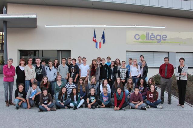 Austauschgruppe im Oktober 2015 in Poisy