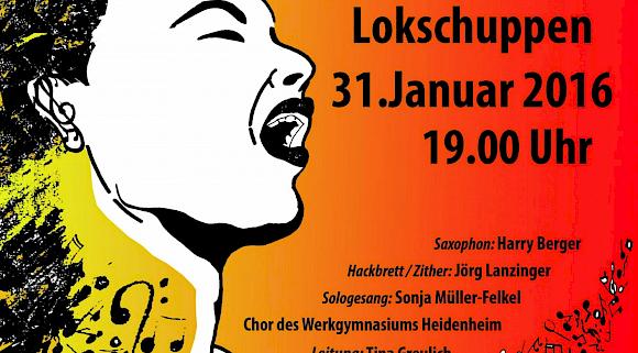 Chorkonzert im Lokschuppen am 31.01.2016