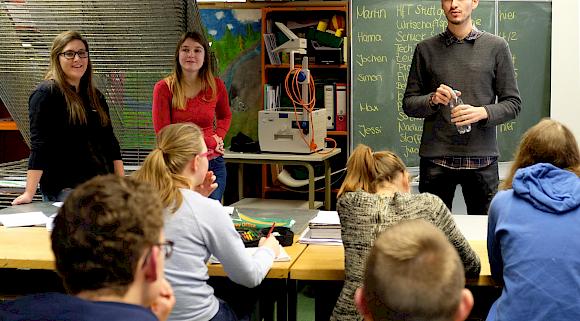 Ausbildungs- und Studienbotschafter am WeG