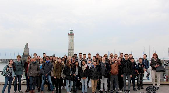 Schüleraustausch mit Poisy - Gegenbesuch am Werkgymnasium