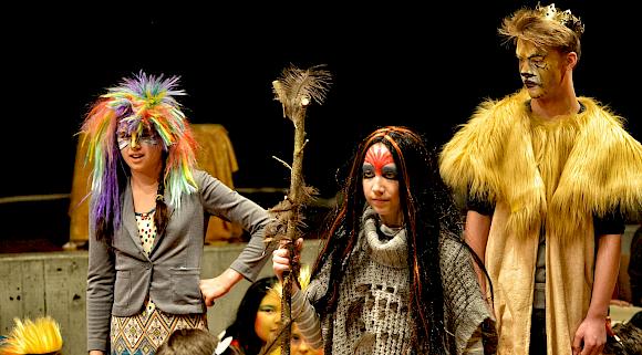 Musiktheateraufführung der siebten Klassen