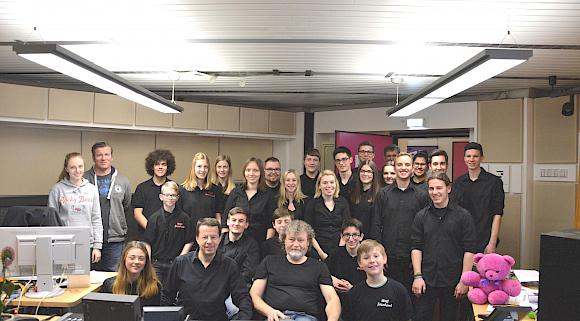 Jazzband im SWR-Tonstudio Stuttgart