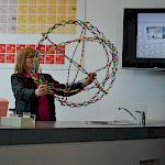 Der Superabsorber im Teilchenmodell – dieser Kunststoff ist in der Lage ein Vielfaches seines Eigengewichts an Flüssigkeit aufzusaugen.