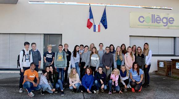 Schüleraustausch Poisy 2017