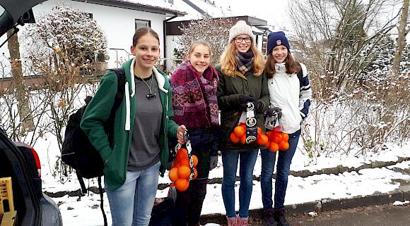 Orangenaktion wieder ein Erfolg