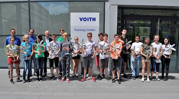 Projektabschluss bei Voith 2018