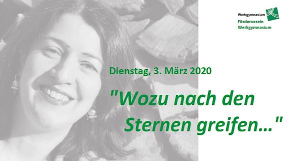 "Wozu nach den Sternen greifen..."