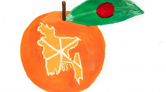 Orangenverkauf war voller Erfolg